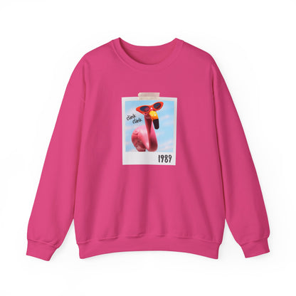 Flamingo Pink Crewneck Sweatshirt
