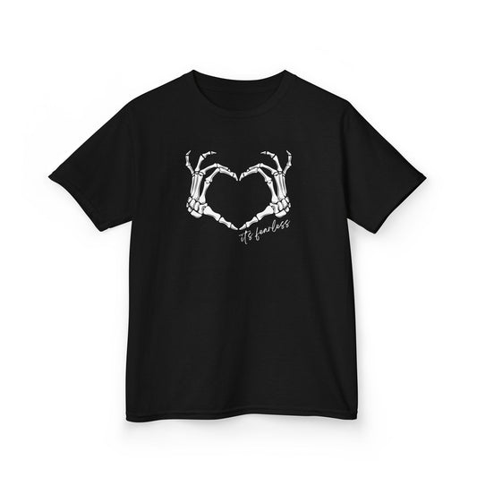 Fearless Skeleton Kids Heavy Cotton™ Tee