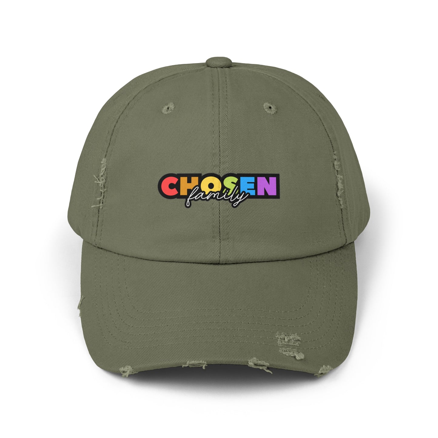 Chosen Family Distressed Cap