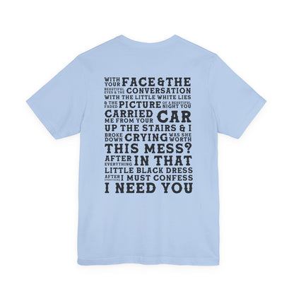 The Other Side of the Door (lyrics on back) Tshirt