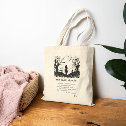 My Tears Ricochet Cotton Tote