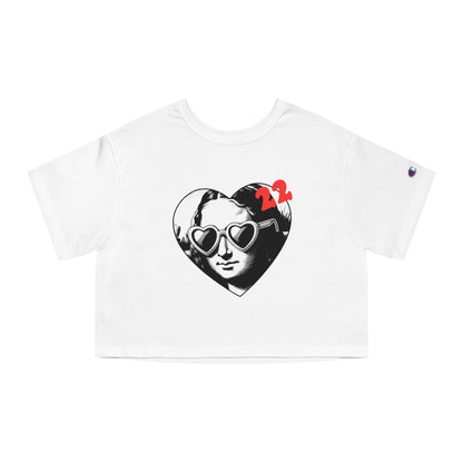 22 Mona Lisa Champion Heritage Cropped T-Shirt