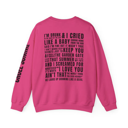 Prove It Cruel Summer Crewneck Sweatshirt