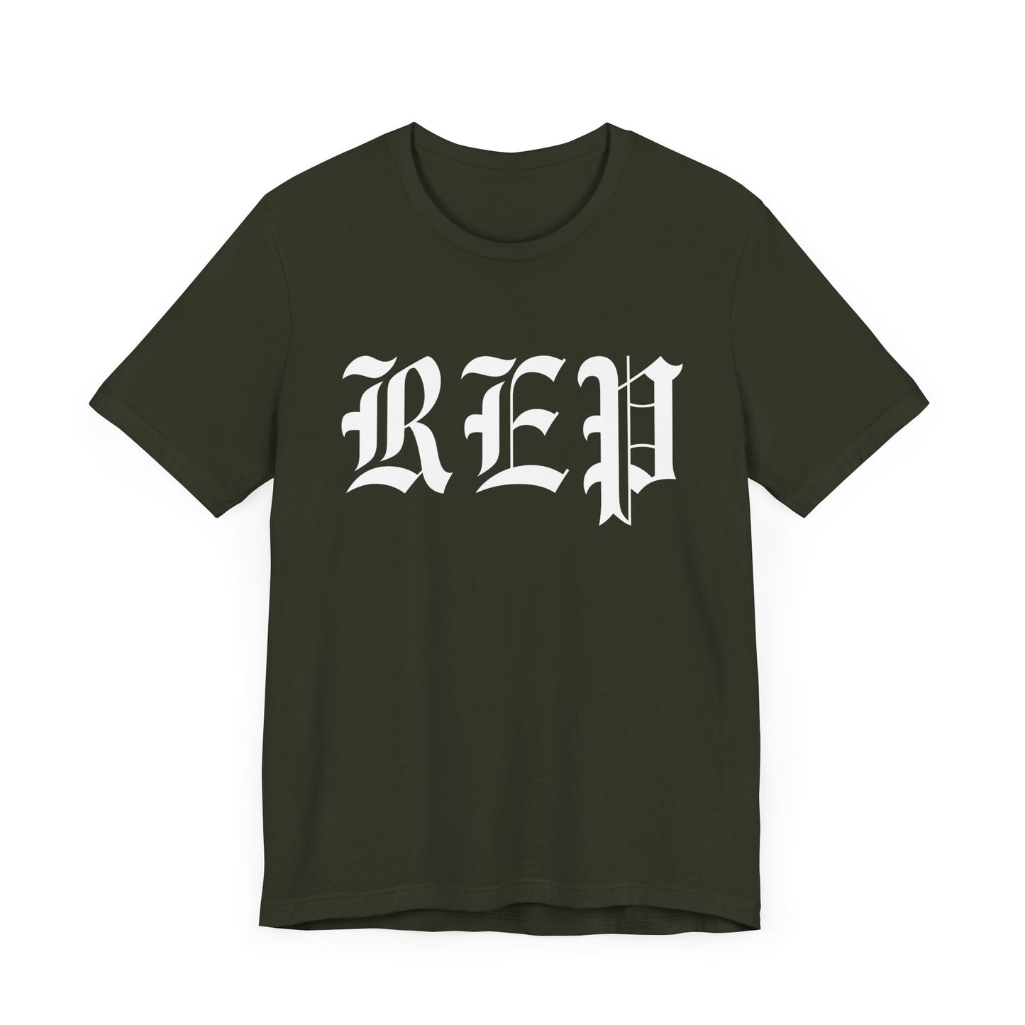 Rep (if a man talks shit on back) Tshirt