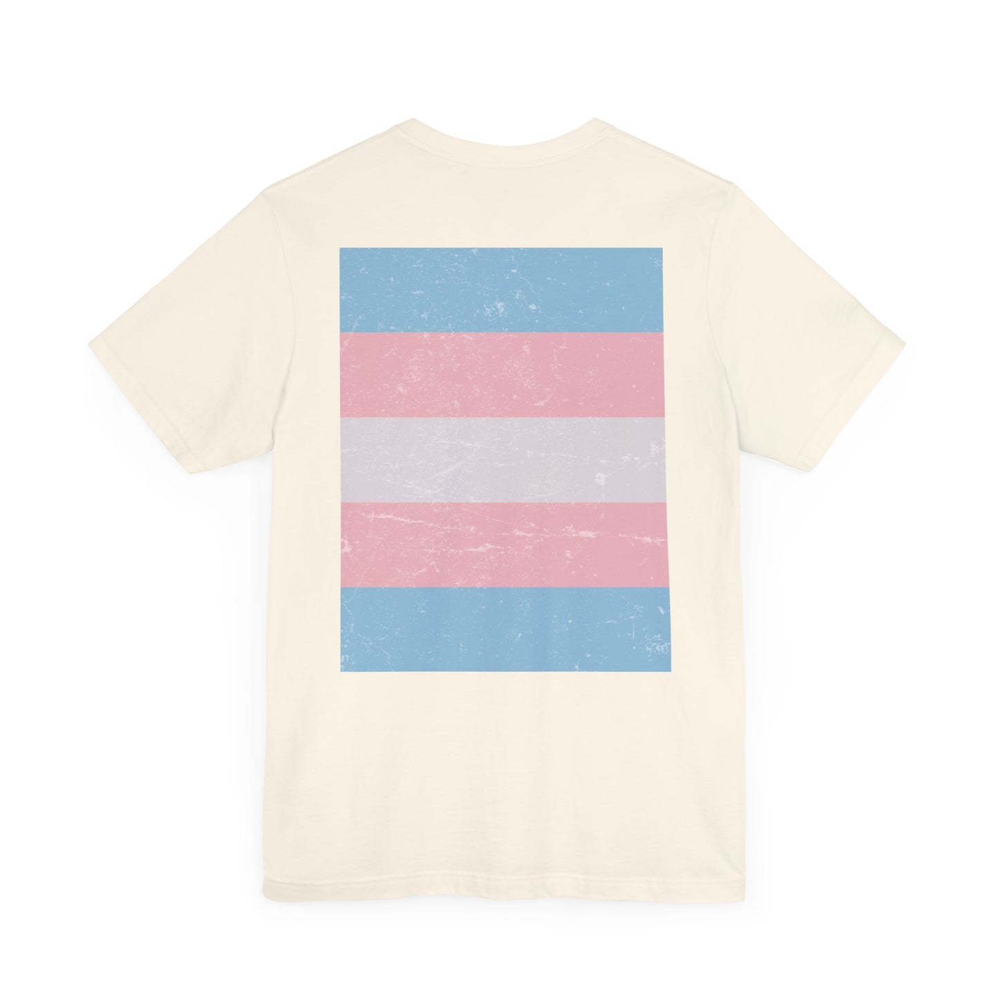 You Ain't Gotta Pray For Me (trans flag on back) Tshirt