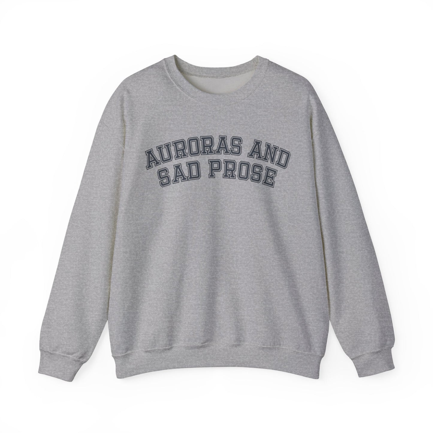 Auroras & Sad Prose Crewneck Sweatshirt