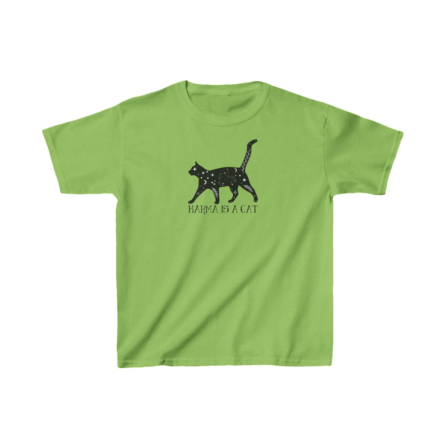 Karma is a Cat Kids Heavy Cotton™ Tee