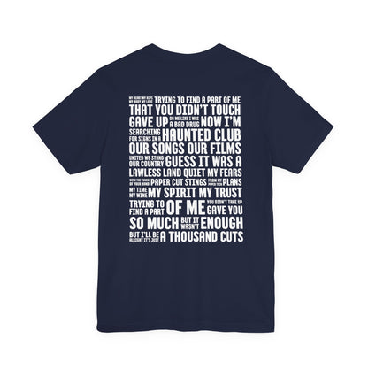 DBATC Bridge (lyrics on back) Tshirt