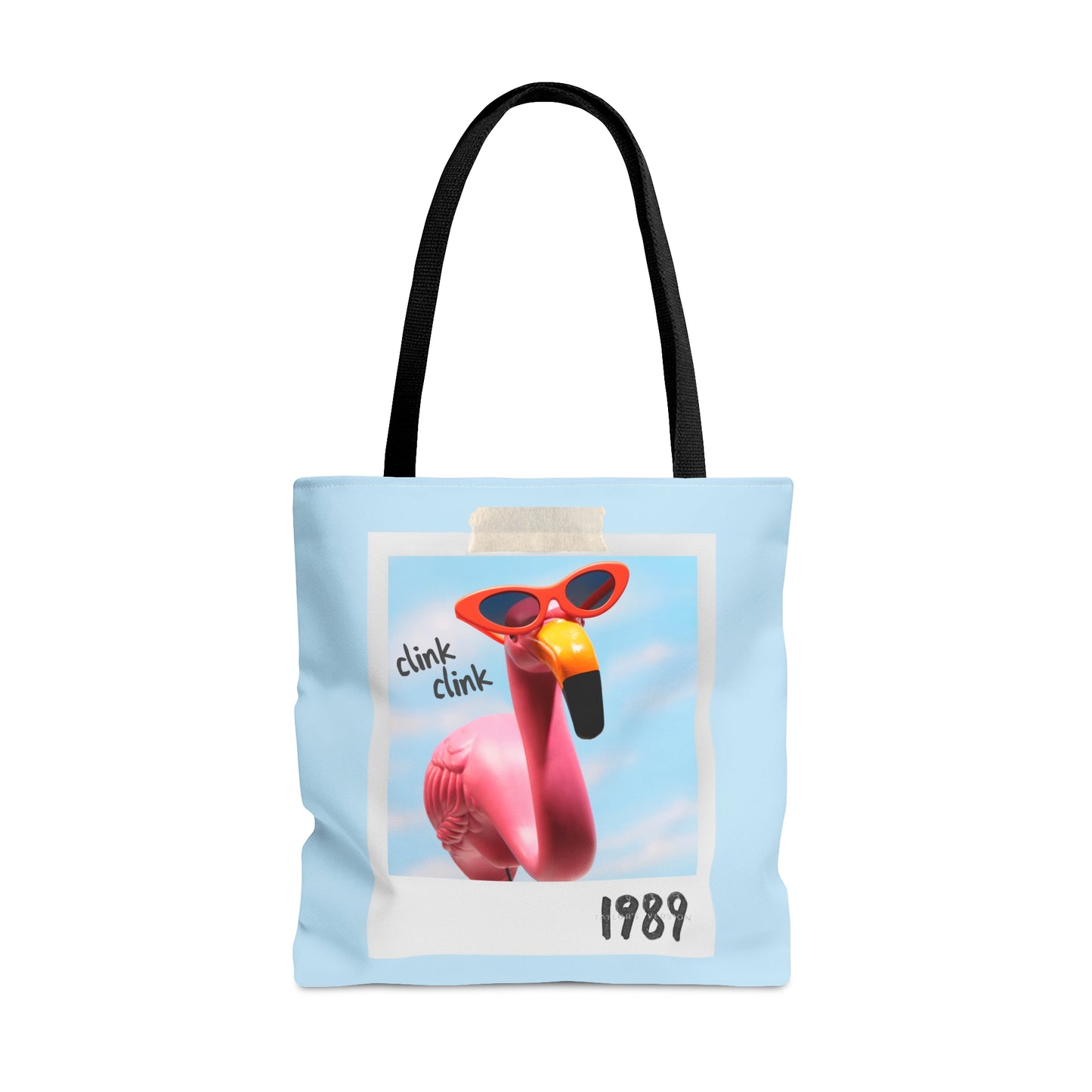 Flamingo Clink Clink Tote Bag