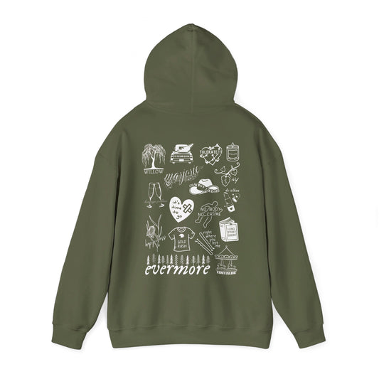 Evermore Collage Hoodie