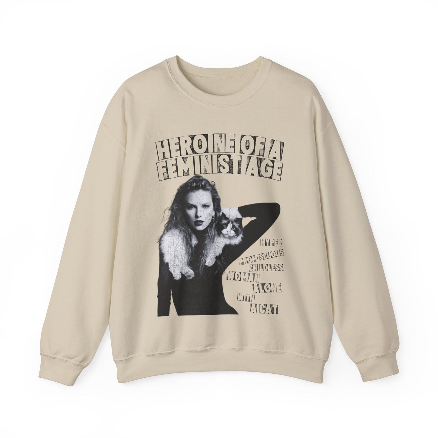 Heroine of a Feminist Age Crewneck Sweatshirt