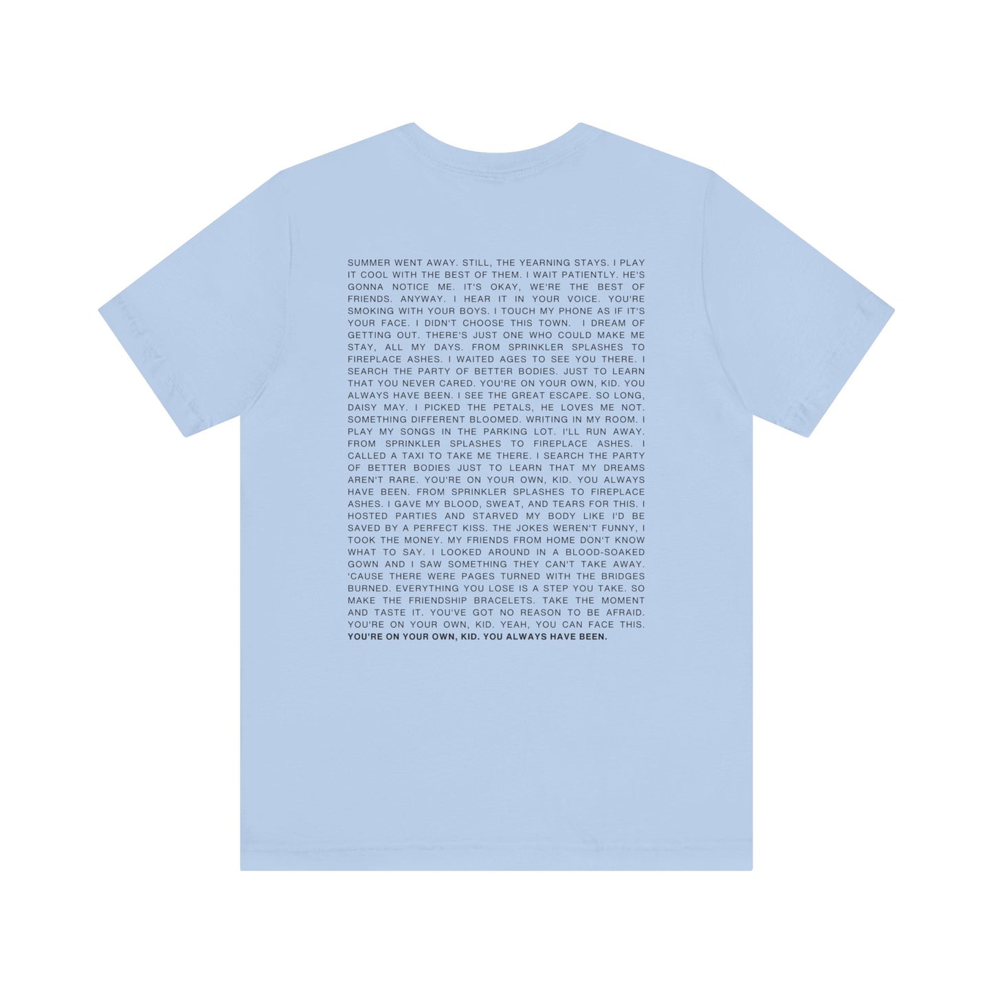 YOYOK Lyrics Tshirt