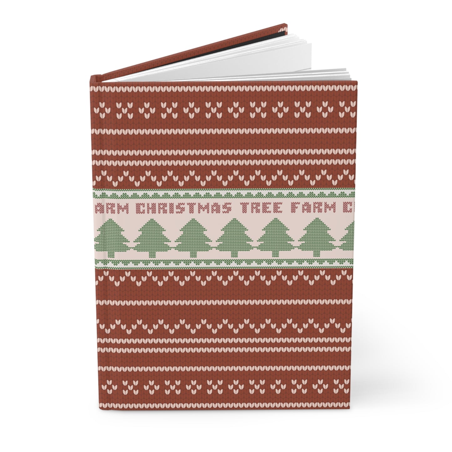 Christmas Tree Farm Inspired Hardcover Journal Matte