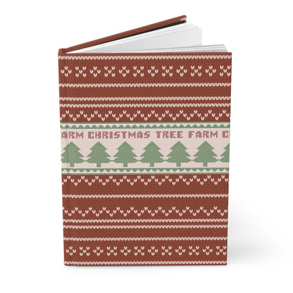 Christmas Tree Farm Inspired Hardcover Journal Matte