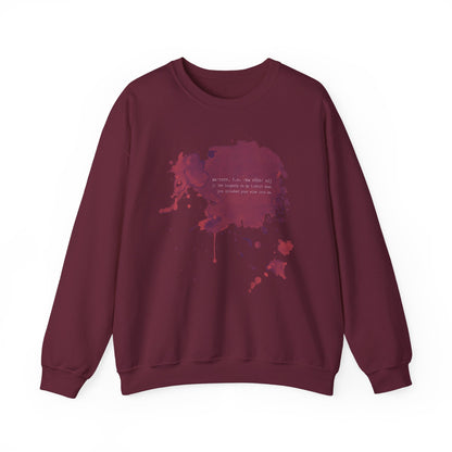 Maroon Crewneck Sweatshirt