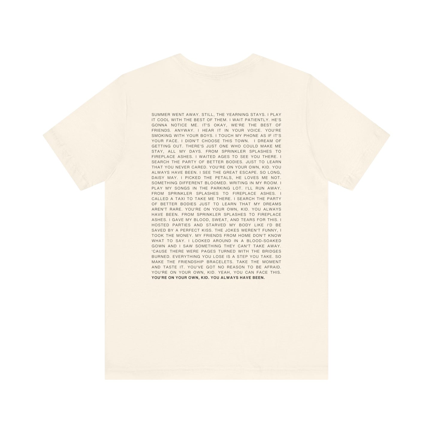 YOYOK Lyrics Tshirt