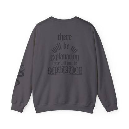 No Explanation Crewneck Sweater