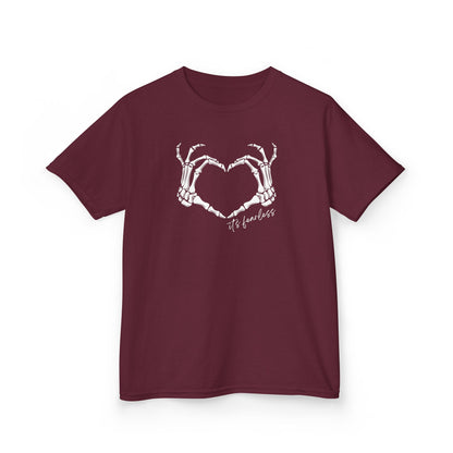 Fearless Skeleton Kids Heavy Cotton™ Tee
