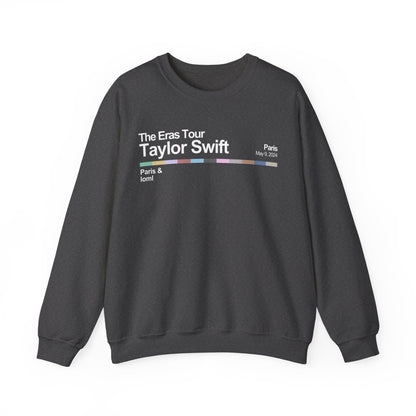 Paris Night 1 Crewneck Sweatshirt