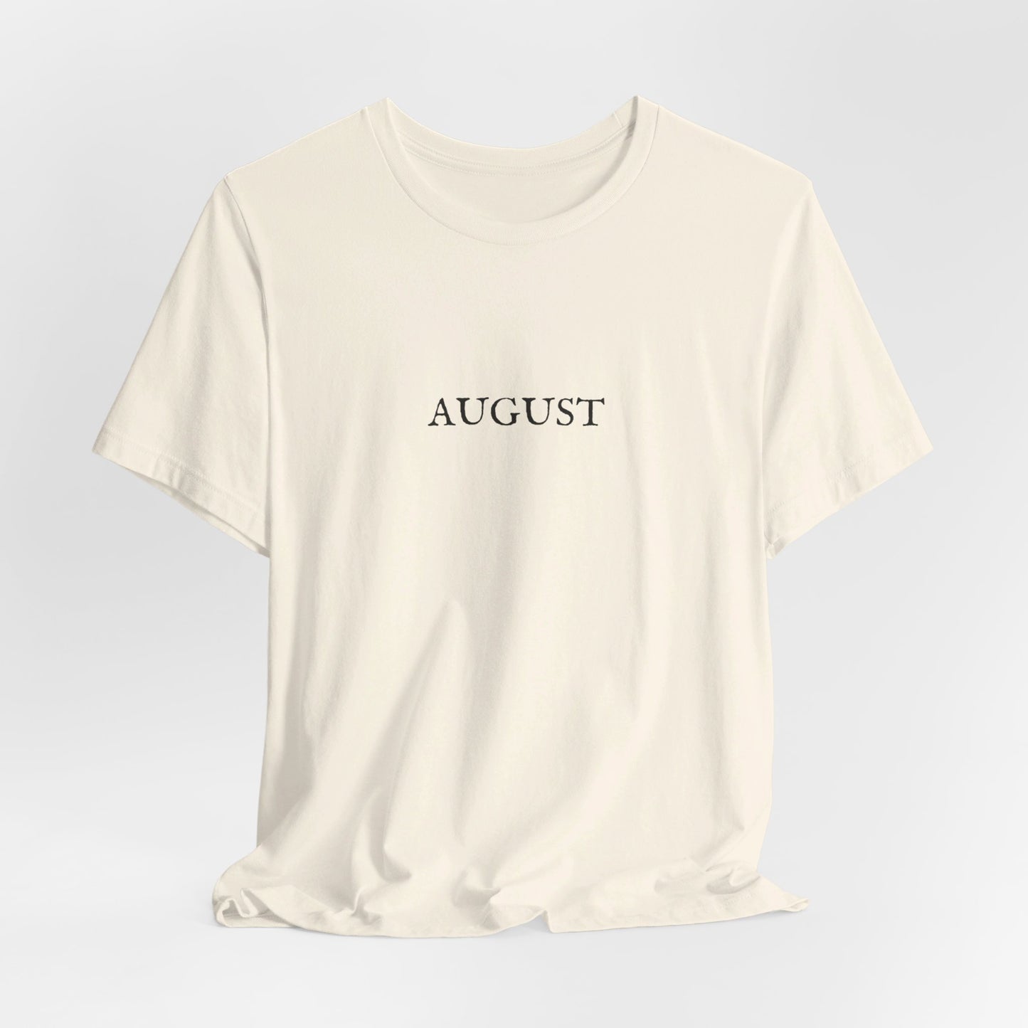 August Lyrics Tshirt