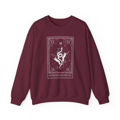 Tarot Crewneck Sweatshirt - Dancing With Our Hands Tied