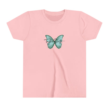 Taylor Swift Butterfly Youth Short Sleeve Tee