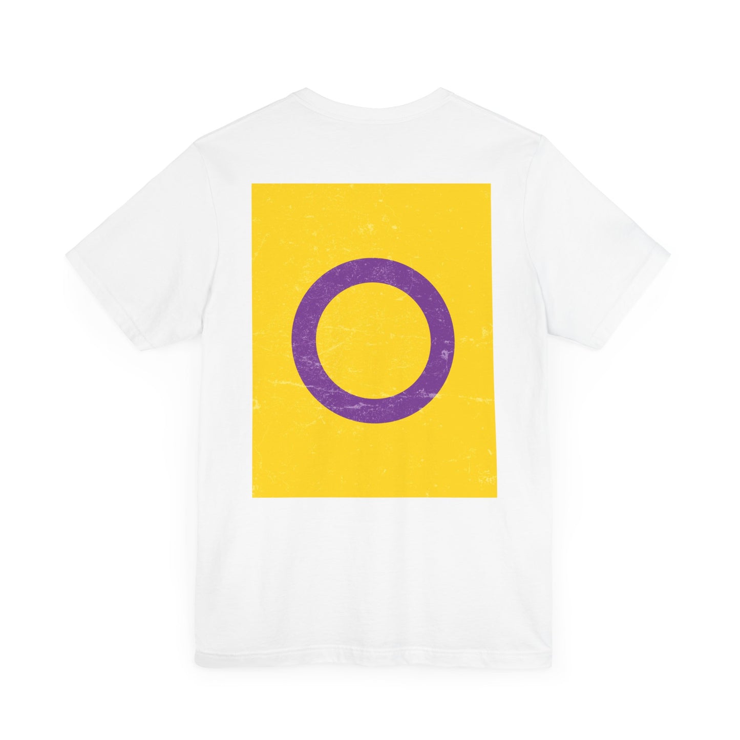 You Ain't Gotta Pray For Me (intersex flag on back) Tshirt