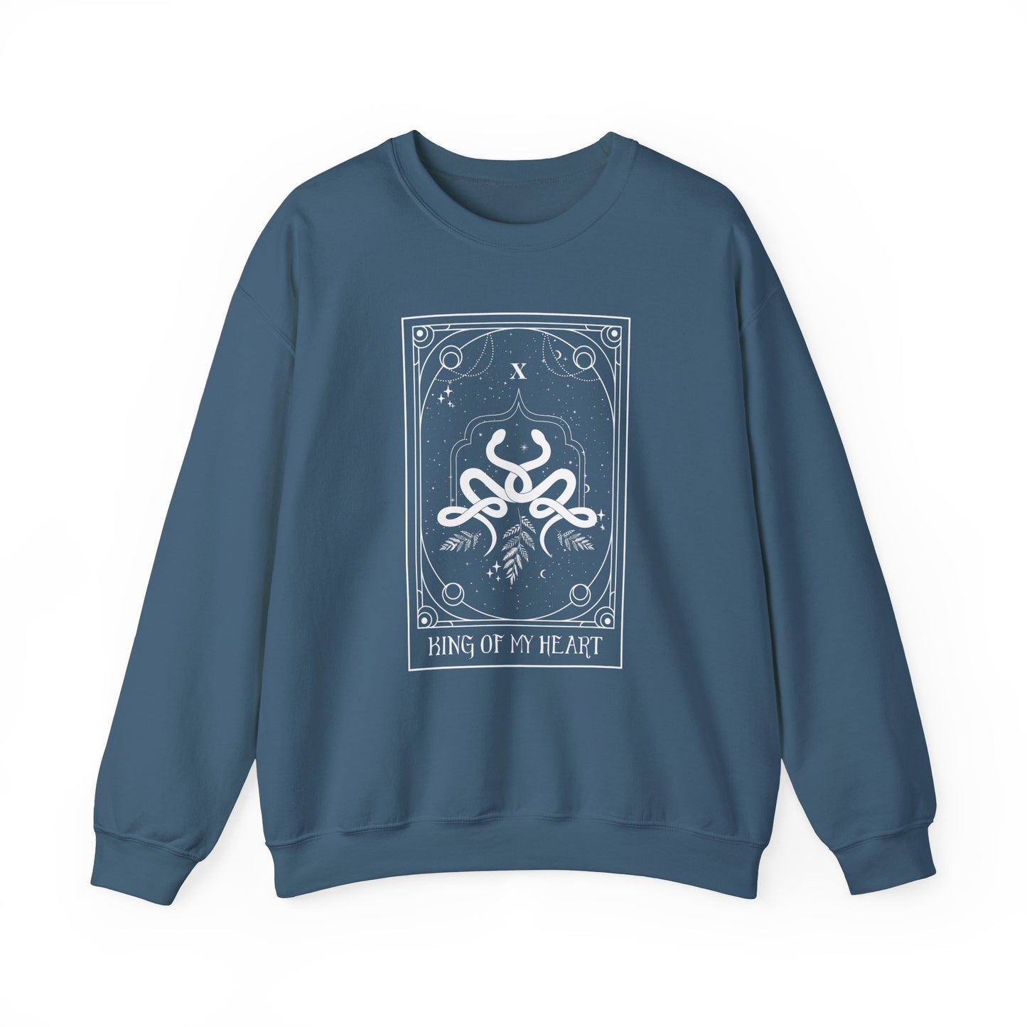 Tarot Crewneck Sweatshirt - King of My Heart