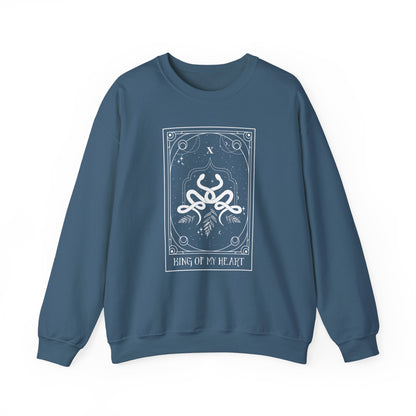 Tarot Crewneck Sweatshirt - King of My Heart