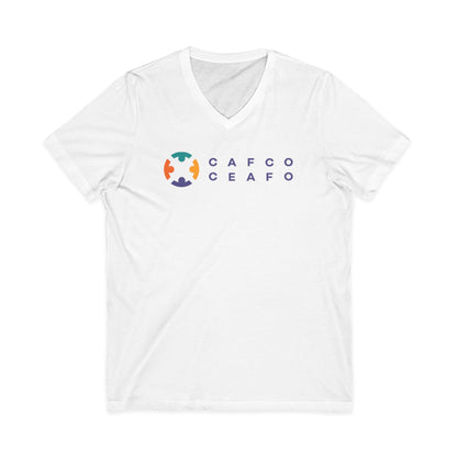 CAFCO Vneck Tshirt 4 (Official Logo)