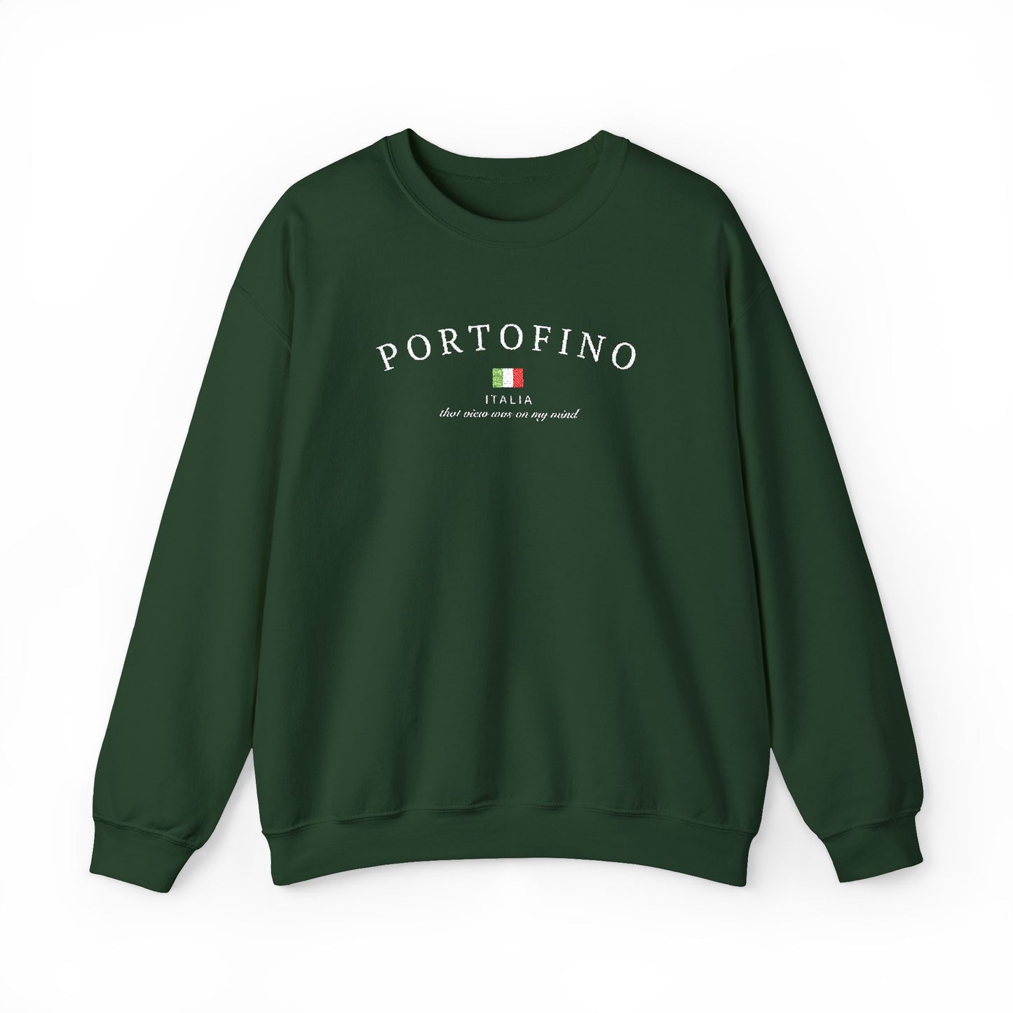PORTOFINO Crewneck Sweatshirt EMBROIDERED VERSION