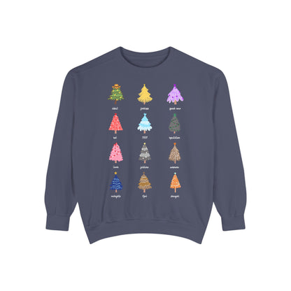 Eras Trees Sweatshirt Comfort Colors