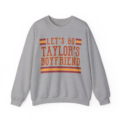 Let's Go Taylor's Boyfriend Crewneck Sweatshirt