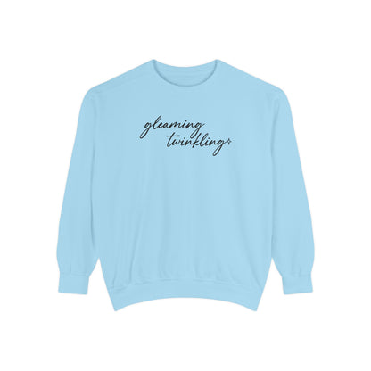 Gleaming, Twinkling Comfort Colors Sweatshirt