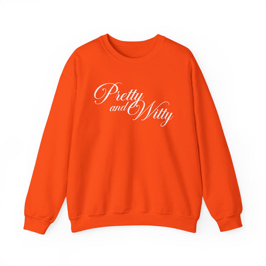 Pretty and Witty Unisex Crewneck Sweatshirt