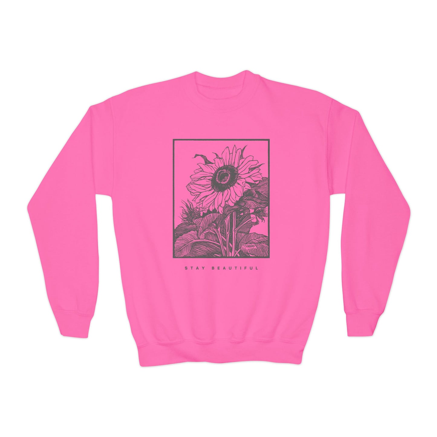 Stay Beautiful Youth Crewneck Sweater