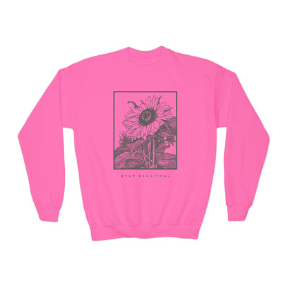 Stay Beautiful Youth Crewneck Sweater