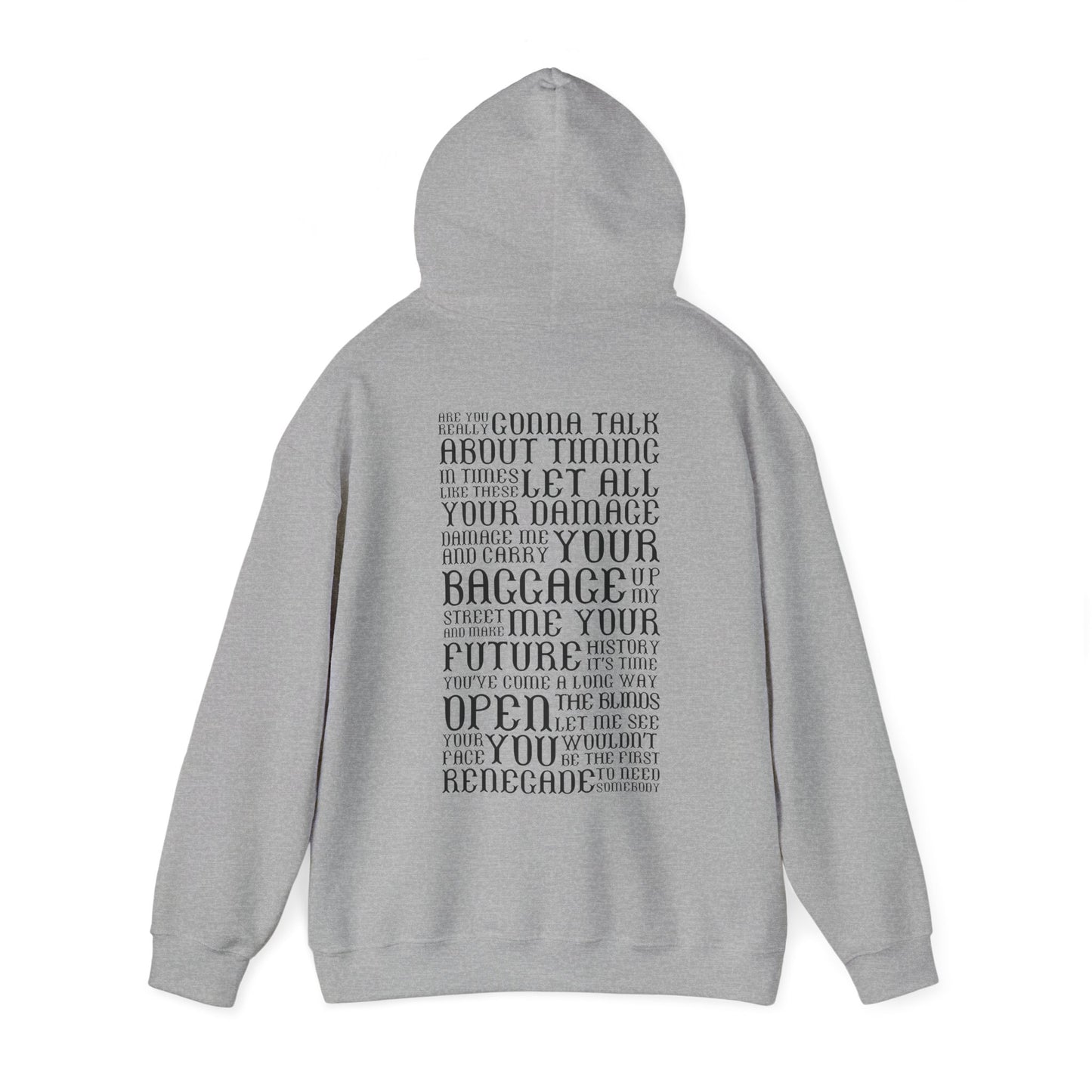 Renegade Lyrics Hoodie