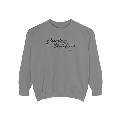 Gleaming, Twinkling Comfort Colors Sweatshirt