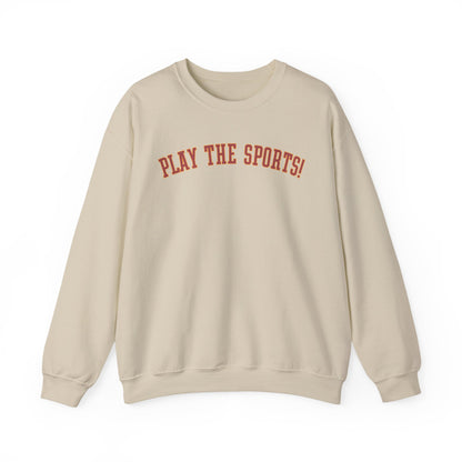 PLAY THE SPORTS Crewneck Sweatshirt