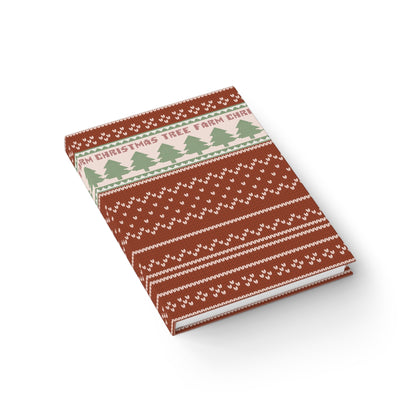 Christmas Tree Hardcover Journal Matte