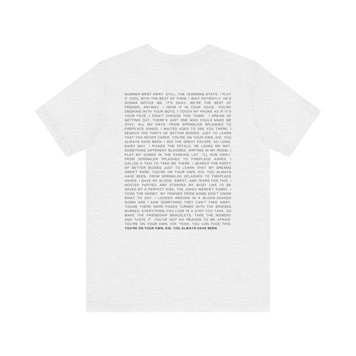 YOYOK Lyrics Tshirt