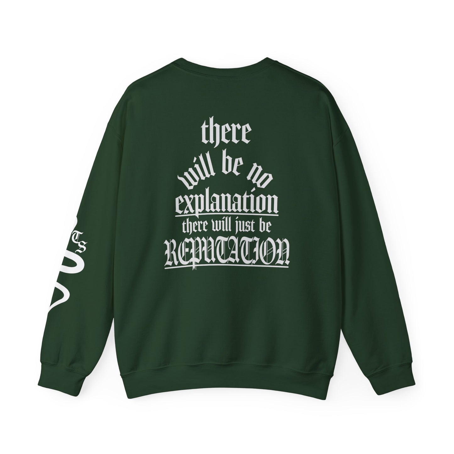 No Explanation Crewneck Sweater