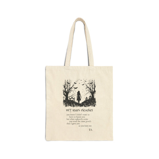 My Tears Ricochet Cotton Tote