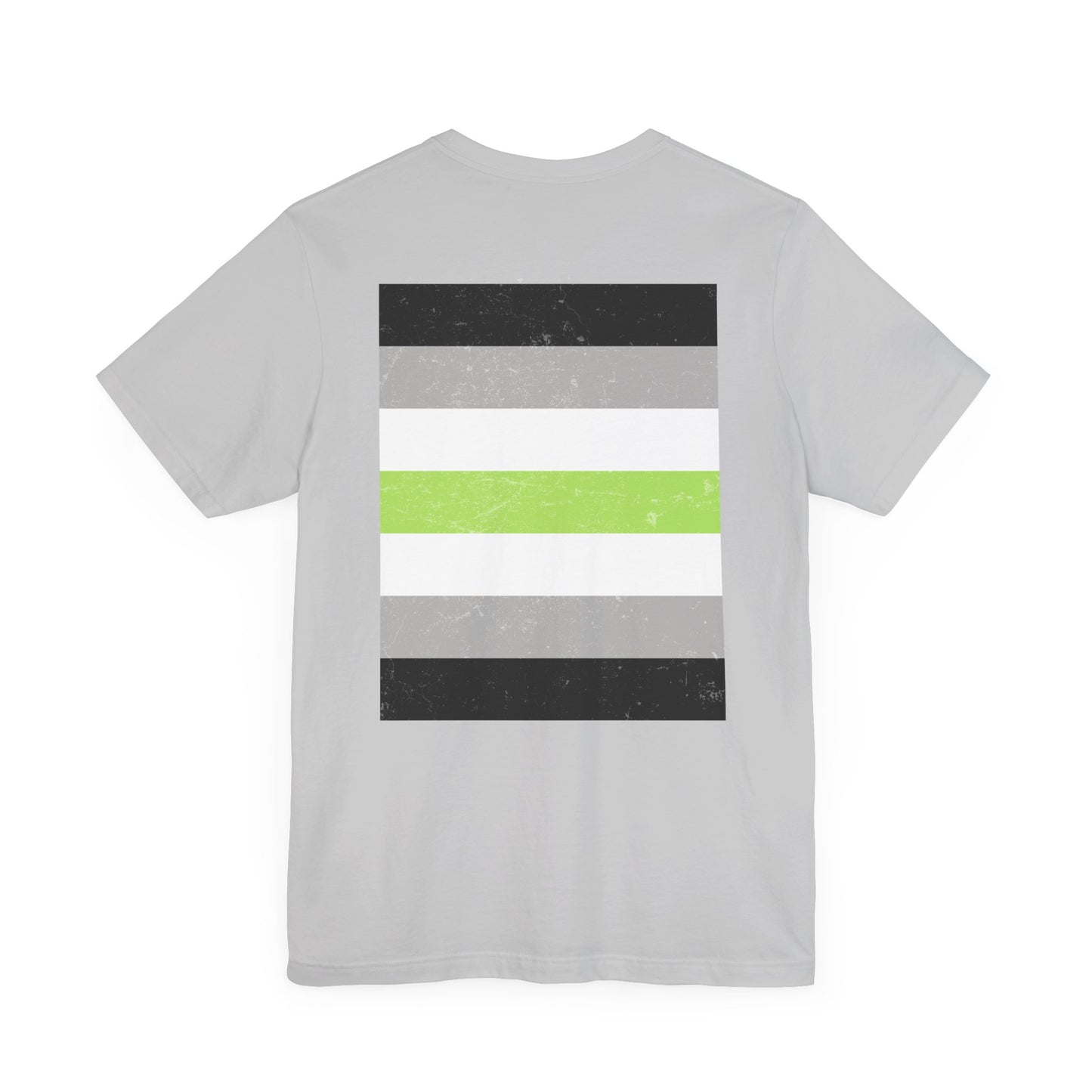 You Ain't Gotta Pray For Me (agender flag on back) Tshirt
