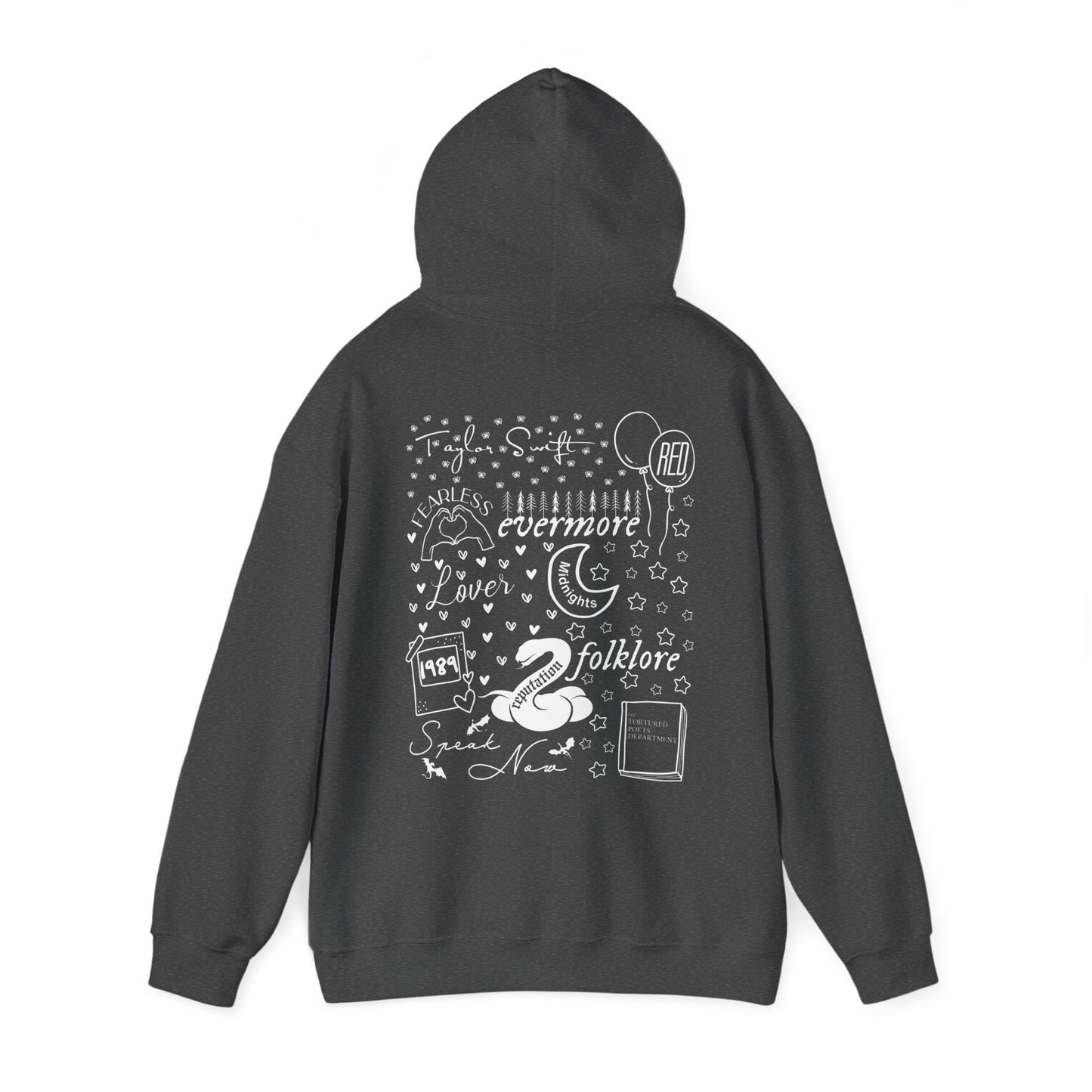 Eras Album Collage Hoodie