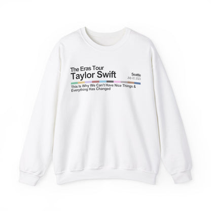 Seattle Night 1 Crewneck Sweatshirt