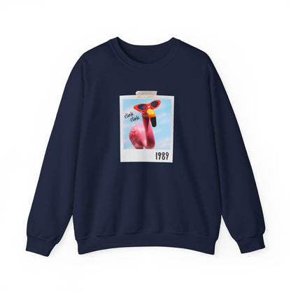 Flamingo Pink Crewneck Sweatshirt