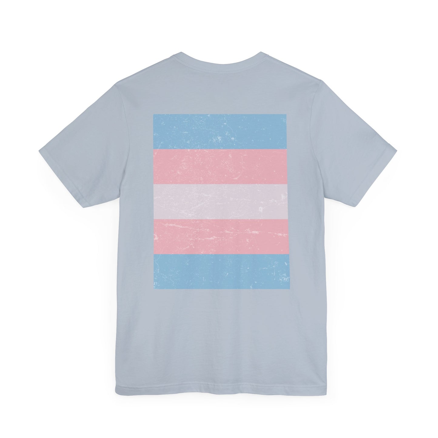 You Ain't Gotta Pray For Me (trans flag on back) Tshirt