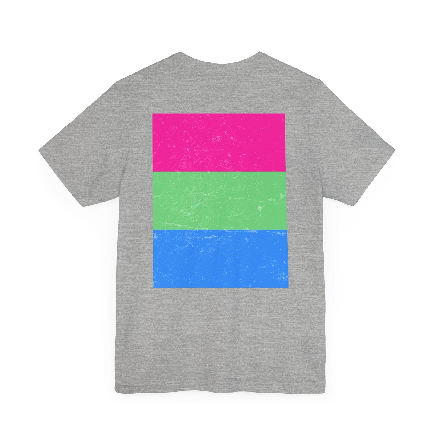 You Ain't Gotta Pray For Me (polysexual flag on back) Tshirt